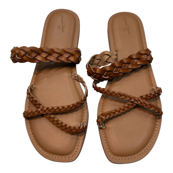 NWOB Universal Thread Strappy Slide Sandal Size 10 - Picture 1 of 4